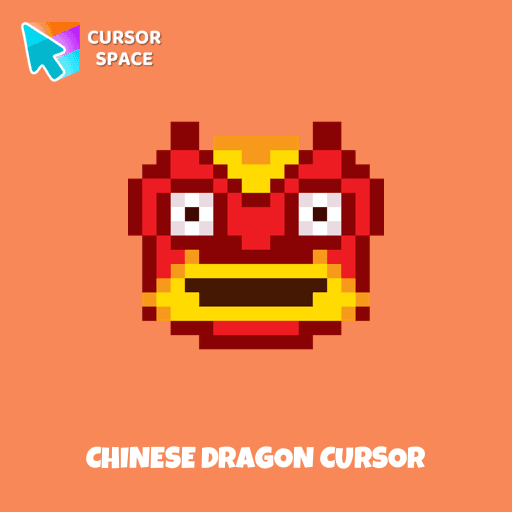 Chinese Dragon cursor arrow cursor